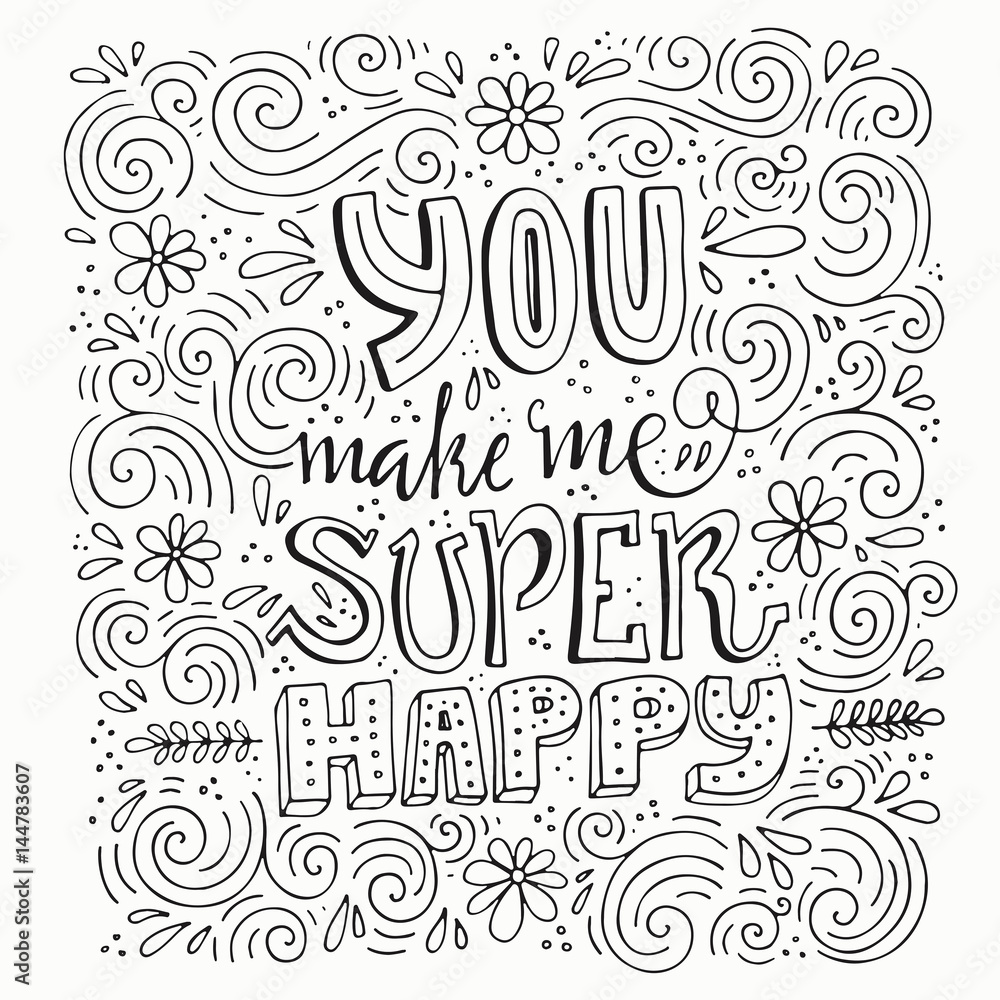 You make me happy You make me happy