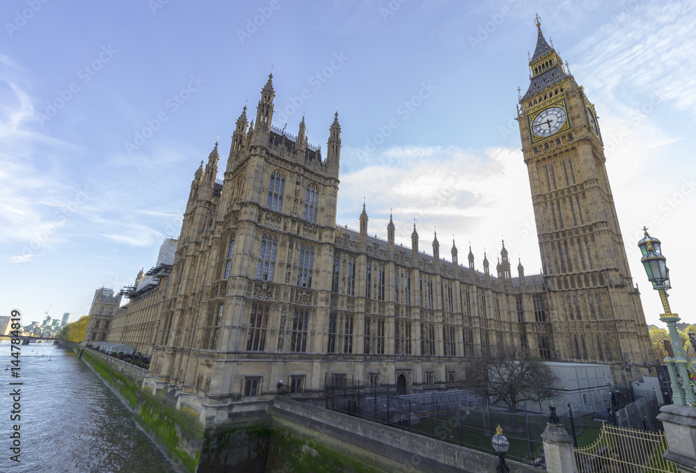 Landmark of Big Ben and Parliament