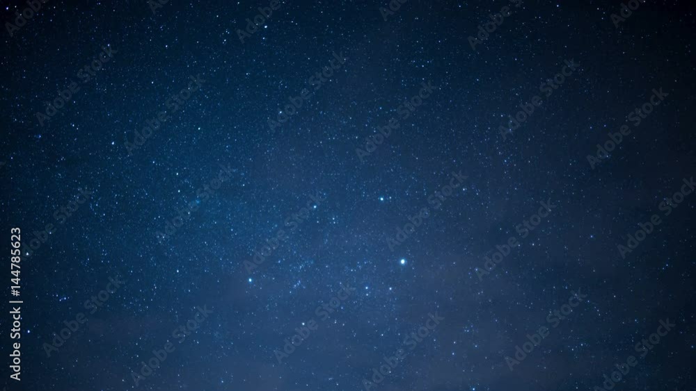 Milky Way Galaxy Spring Sky 10 Time Lapse Stars and Meteors Milky Way Galaxy Spring Sky 10 Time Lapse Stars and Meteors