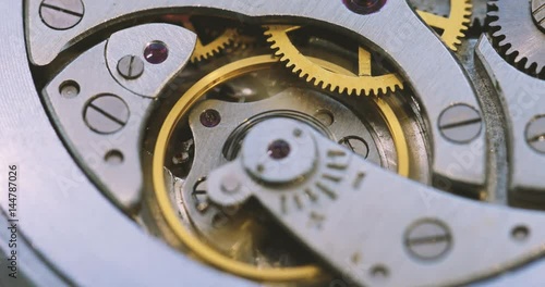 Old Clock Mechanism photo