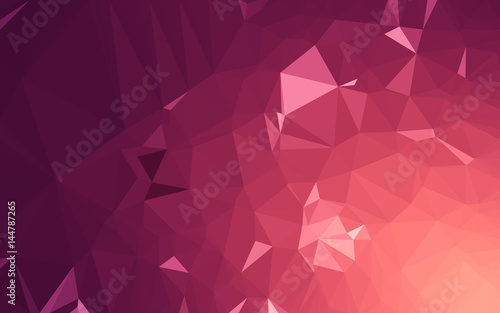 Abstract low poly background, geometry triangle