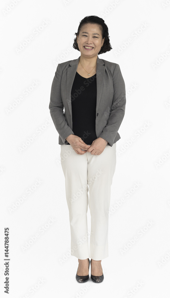 Asian Businesswoman Smiling Happiness Portrait Concept Asian Businesswoman Smiling Happiness Portrait Concept