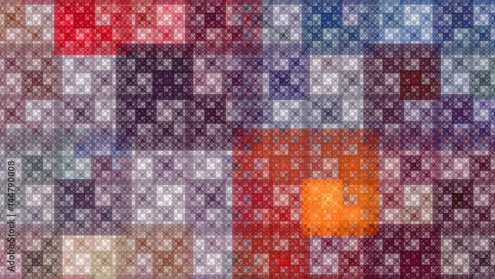 Colorful pattern fractal background Colorful pattern fractal background