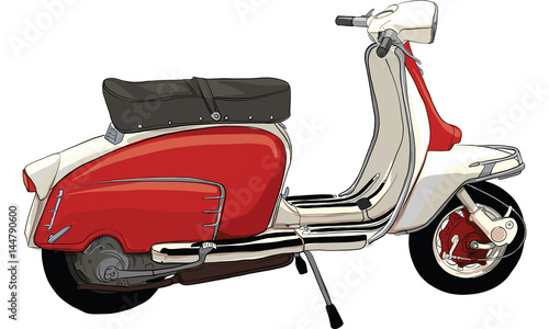vintage scooter