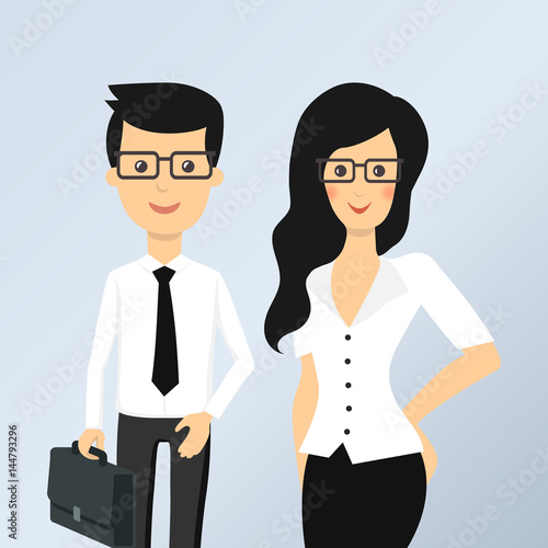 Man and woman