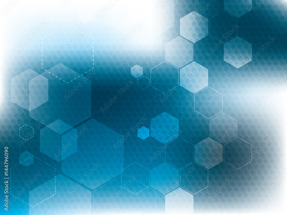 Blue abstract technology background Blue abstract technology background
