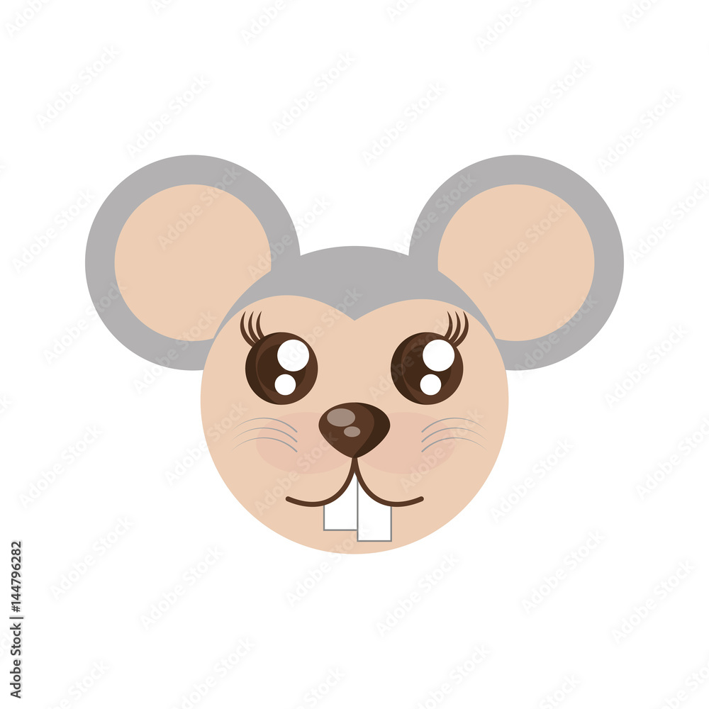 kawaii face mouse animal fun vector illustration eps 10 kawaii face mouse animal fun vector illustration eps 10