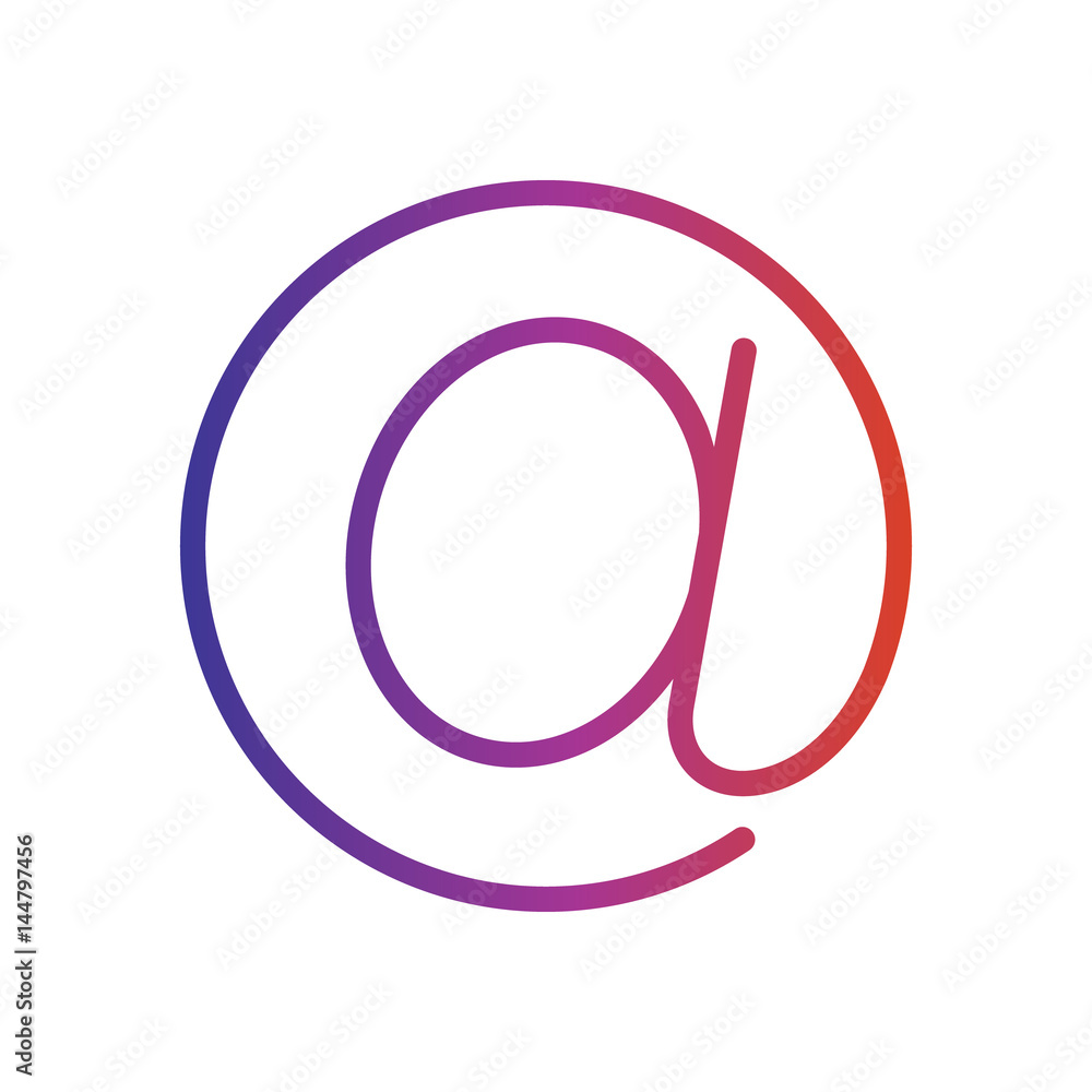 Open mail icon. One of set web icons