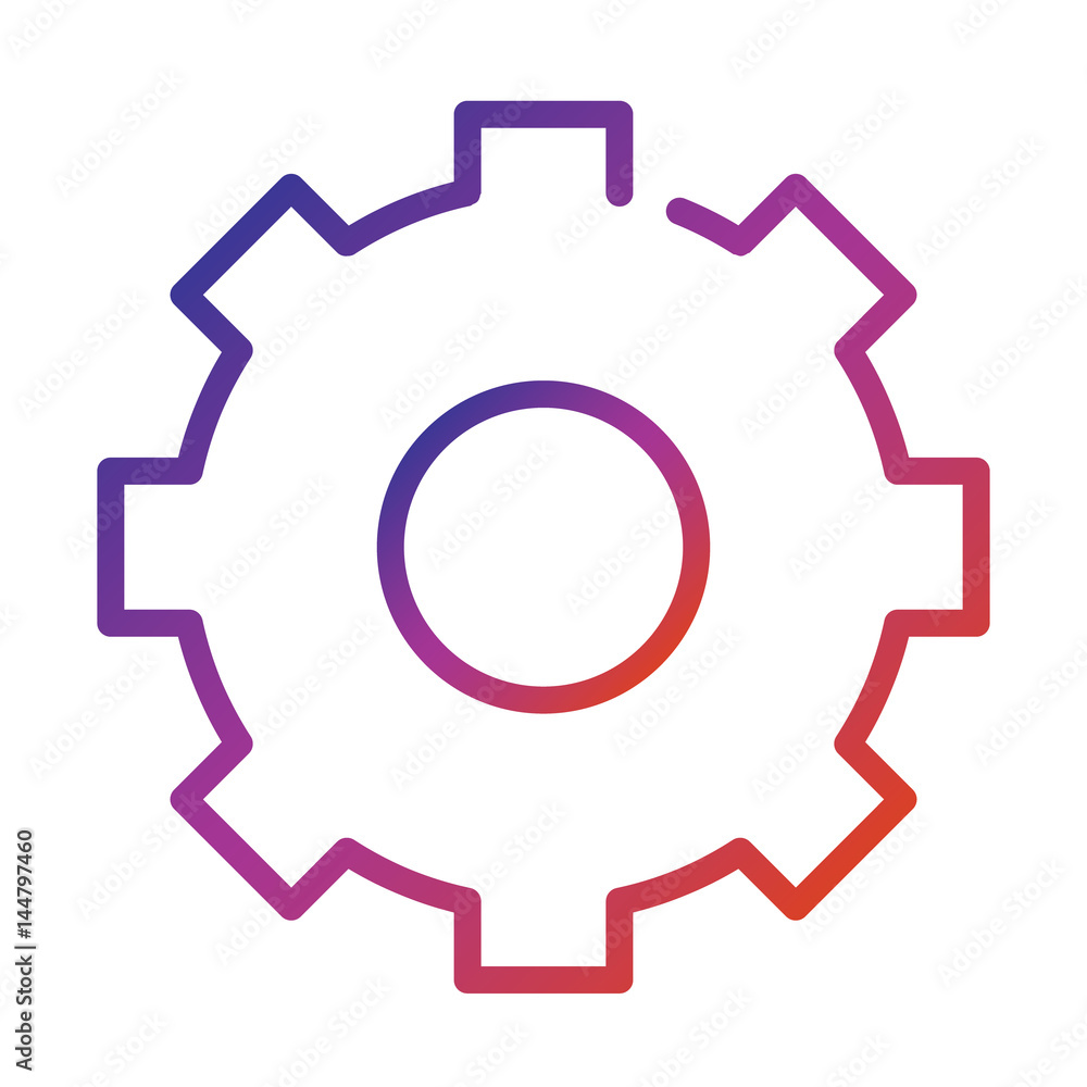 cogwheel vector icon 10 EPS