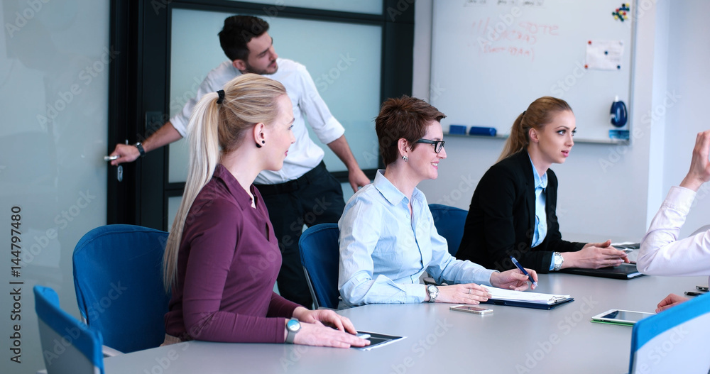 group of business man on meeting group of business man on meeting