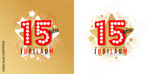 Jubiläum 15 Jahre