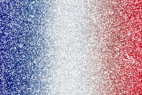 Cuadro en lienzo Red White and Blue Glitter Background Texture