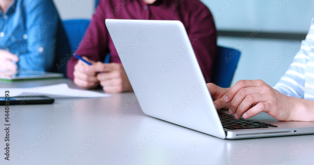 office and teamwork concept - group of business people having a meeting office and teamwork concept - group of business people having a meeting