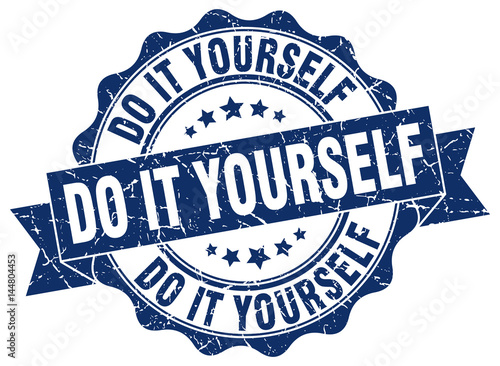 do it yourself stamp. sign. seal