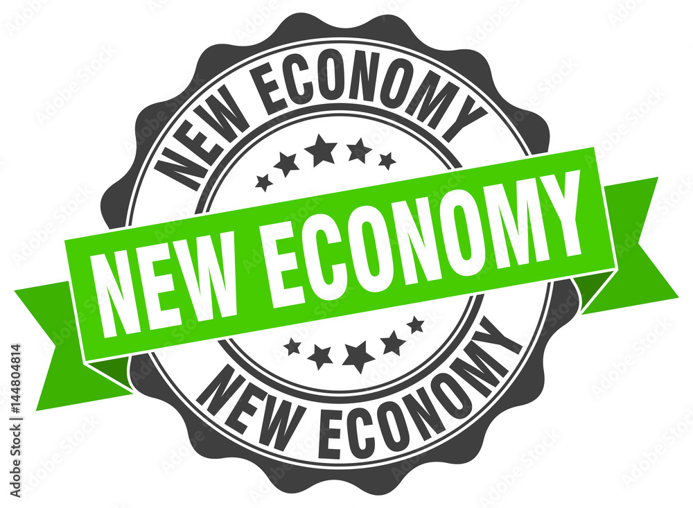 new economy stamp. sign. seal new economy stamp. sign. seal