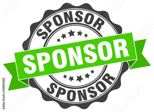 sponsor stamp. sign. seal