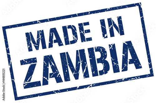 made in Zambia stamp