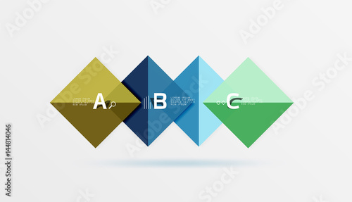 Free Download Geometric square and triangle template - GFXLoad