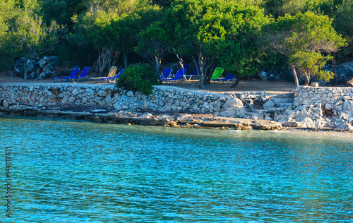 Ksamil beach  Albania.