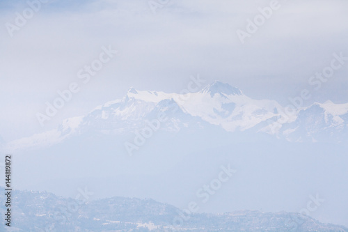 Mountains view of The Himalayas © Nastya Tepikina