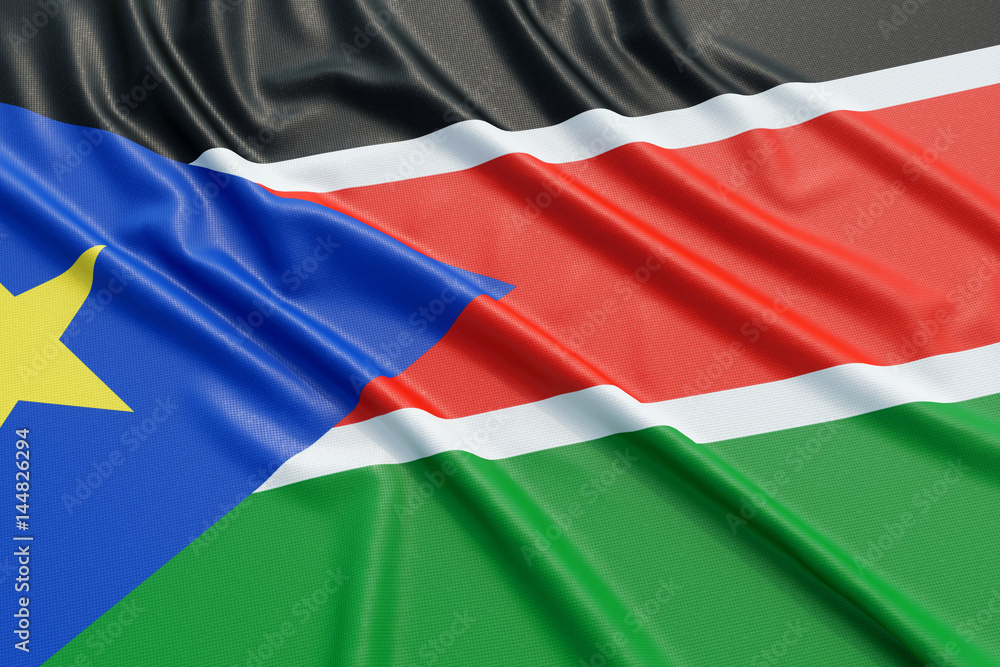 Fototapeta premium South Sudan flag