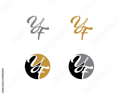 Letter Y and F Logo Icon 1