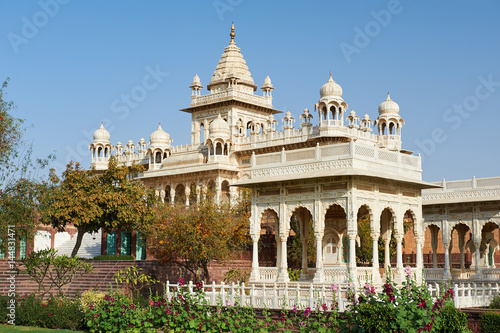 The Jaswant Thada is a cenotaph located in Jodhpur, in the India photo