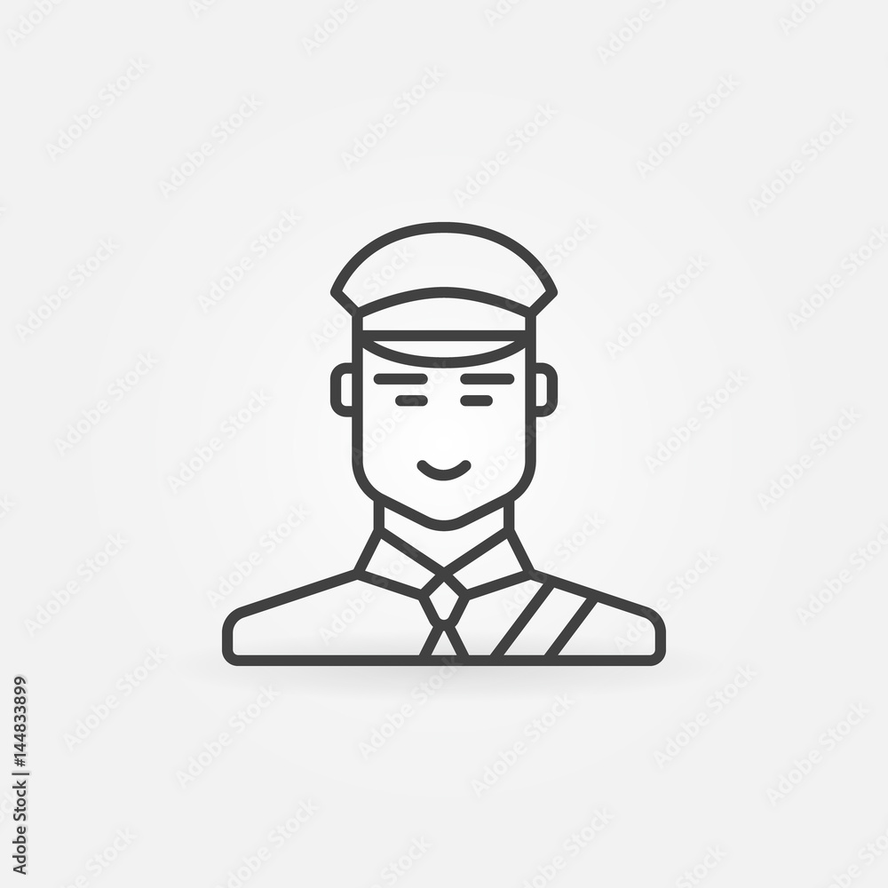Customs officer or inspector icon Customs officer or inspector icon