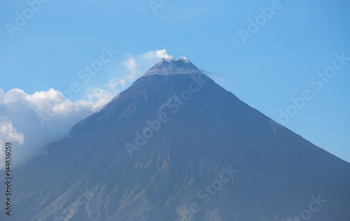 Mayon volcano,view from Legazpi Boulevard view point,Philippines