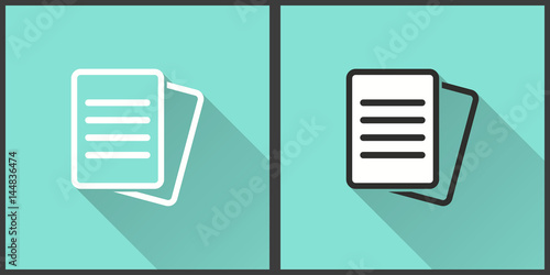 Document - vector icon.