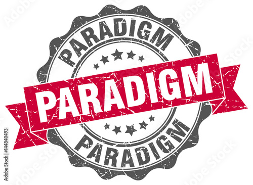 paradigm stamp. sign. seal