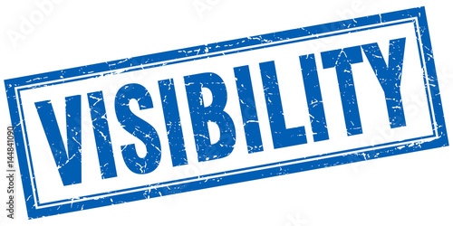 visibility square stamp