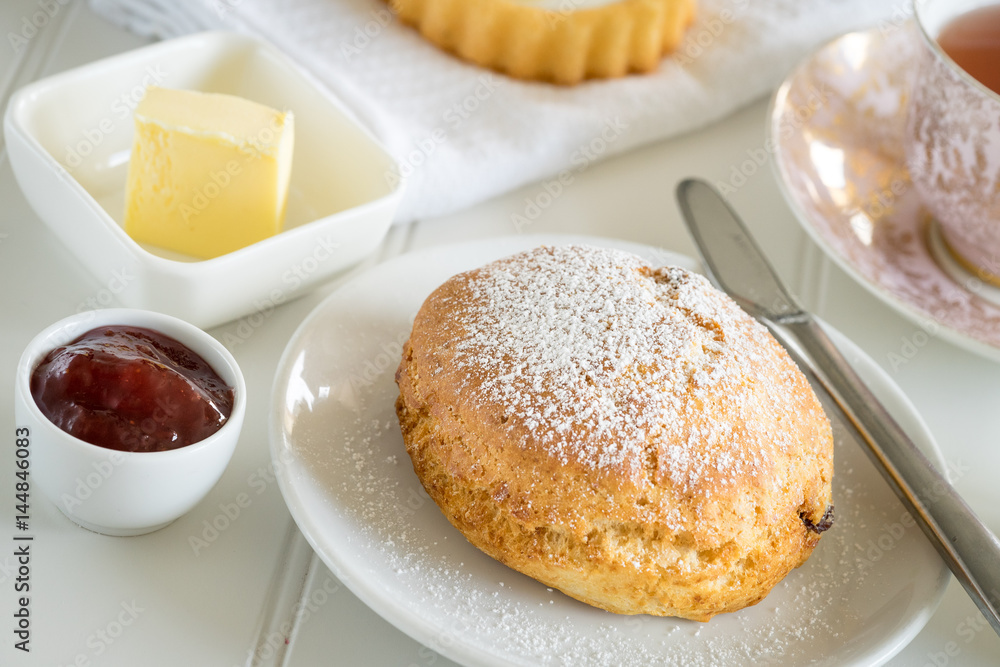 old school style tea at five afternoon service set cake sweet traditional table hotel cheesecake sugar pot china cup