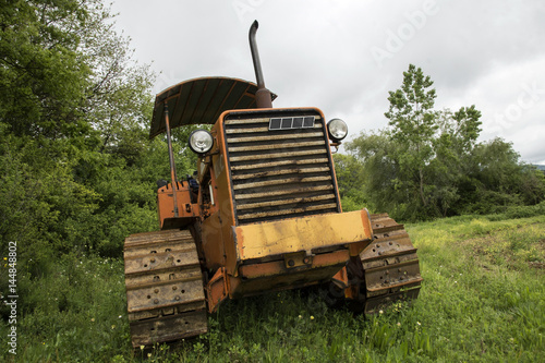 Traktor, Raupe photo