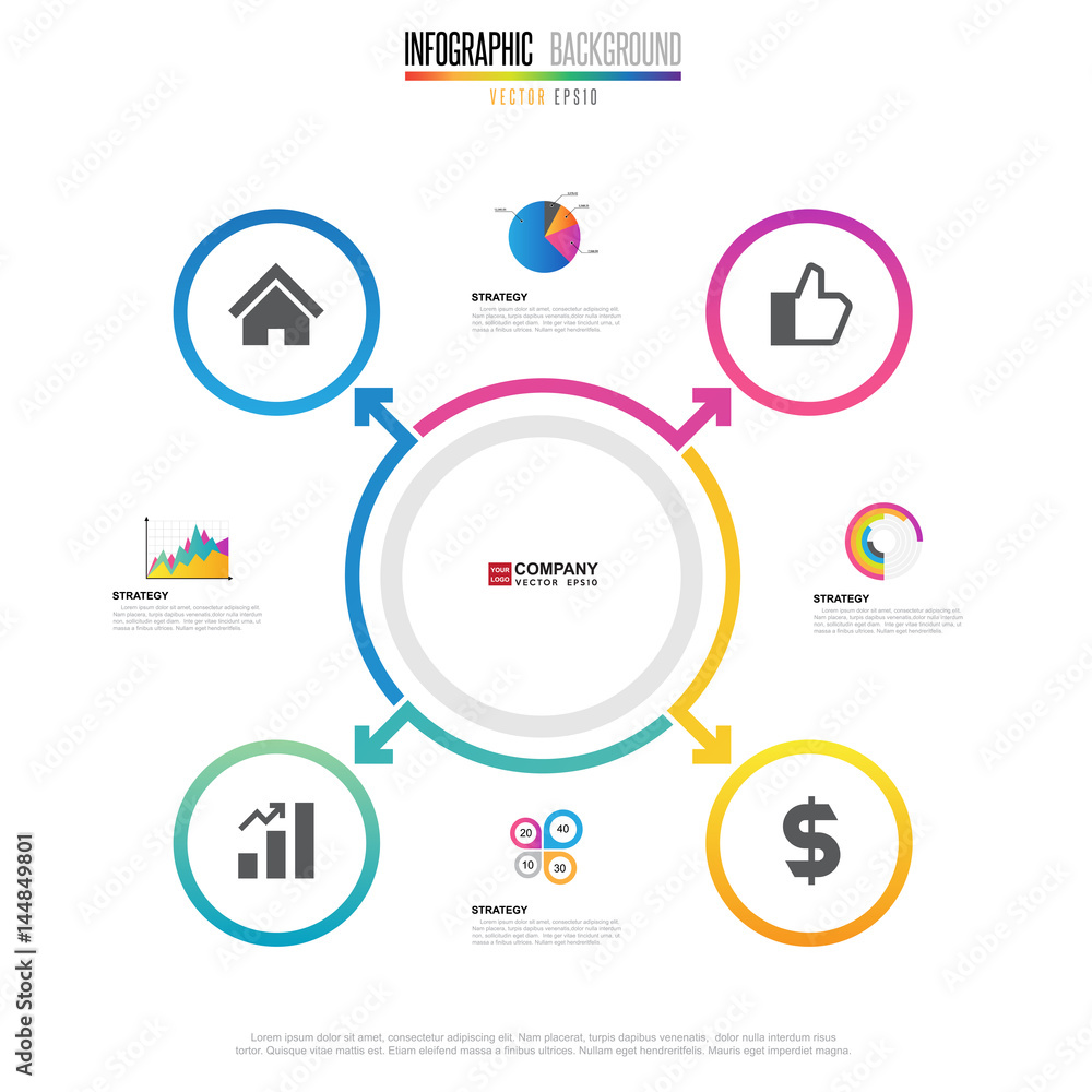 Infographics design template Infographics design template