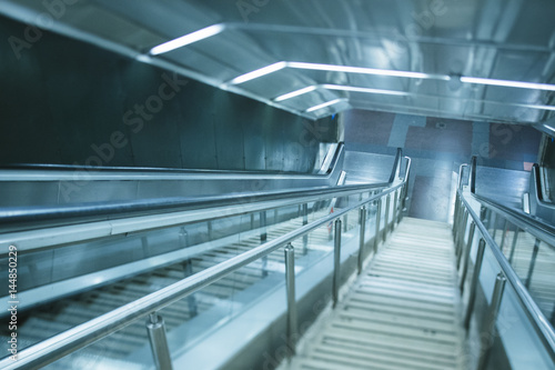 Subway stairs. © juananbarros