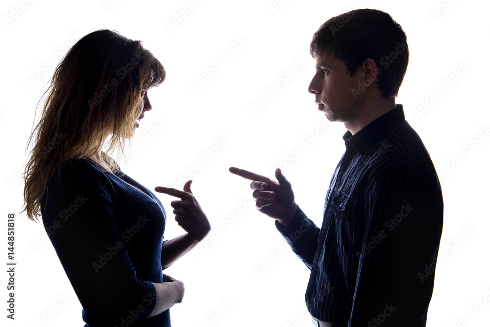 Conflict of a couple when fights for one's rights Conflict of a couple when fights for one's rights