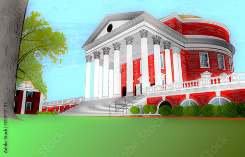 Jefferson's Rotunda Illustrated
