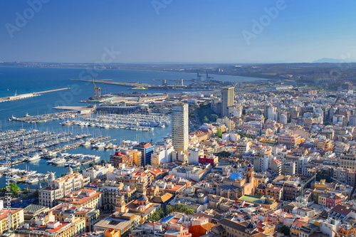 Spain. Sunny day in the city of alicante