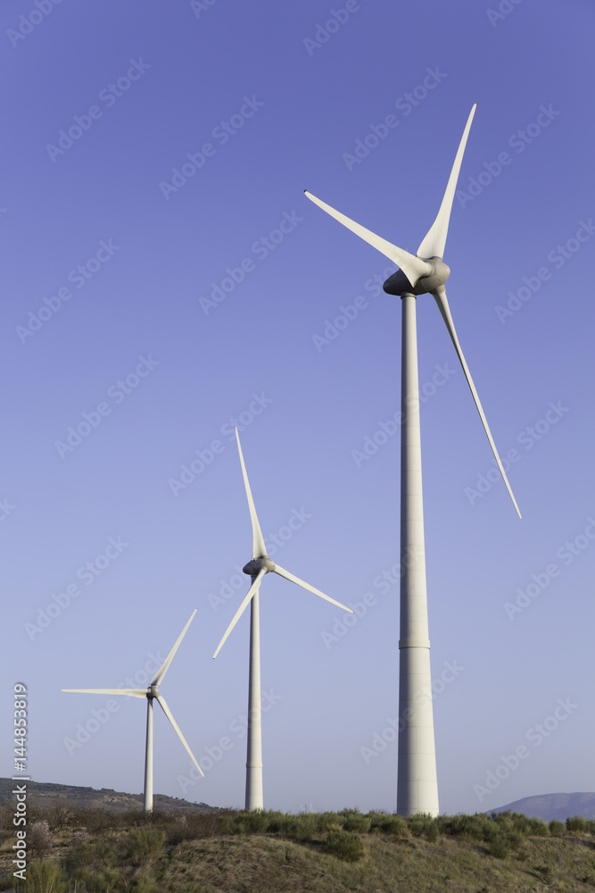 Eco power, wind turbines