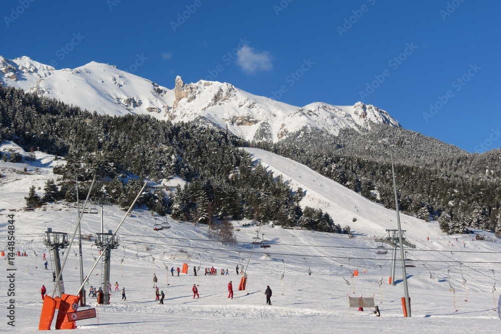 Auvergne-Rhône-Alpes - Savoie - Neige et soleil à  Aussois