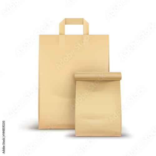 Vector Set of Paper For Sandwich