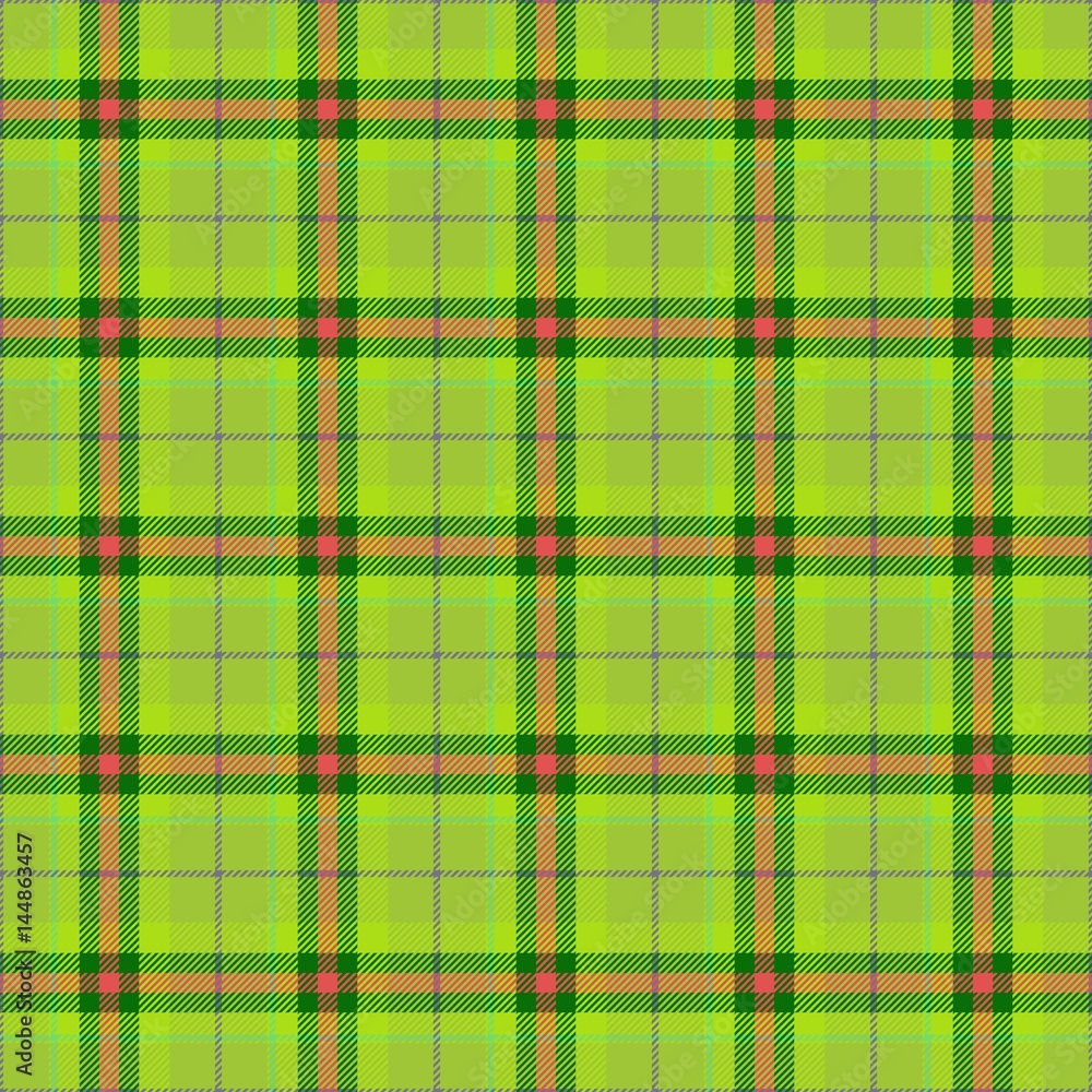Green checkered handkerchief Green checkered handkerchief
