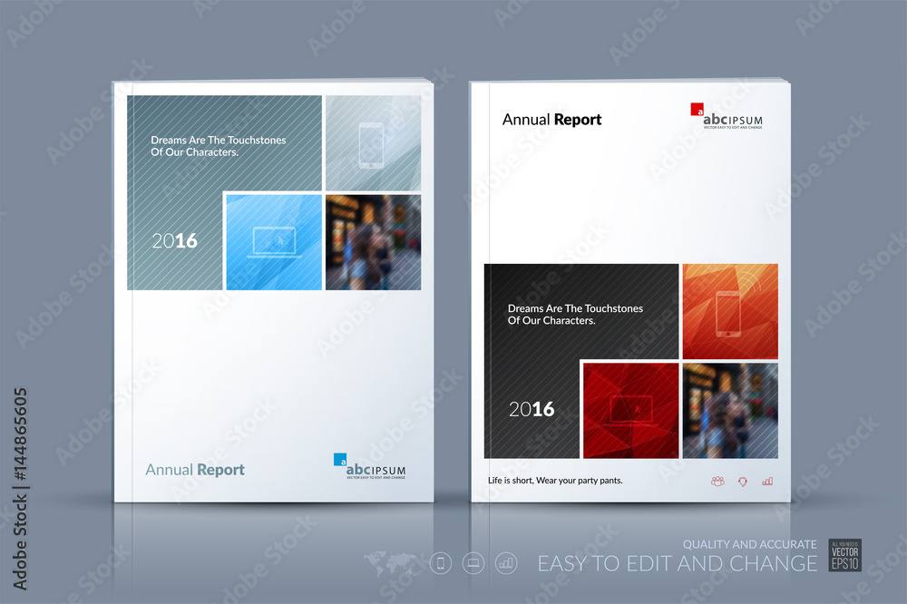 Business vector template. Brochure design, cover modern layout a