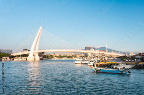 Lover's Bridge ,Tamshui Fisherman's Wharf, Taipei, Taiwan