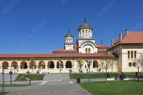 coronation cathedral of the Romanian Orthodox Church of Alba Iulia, Transylvania, Romania