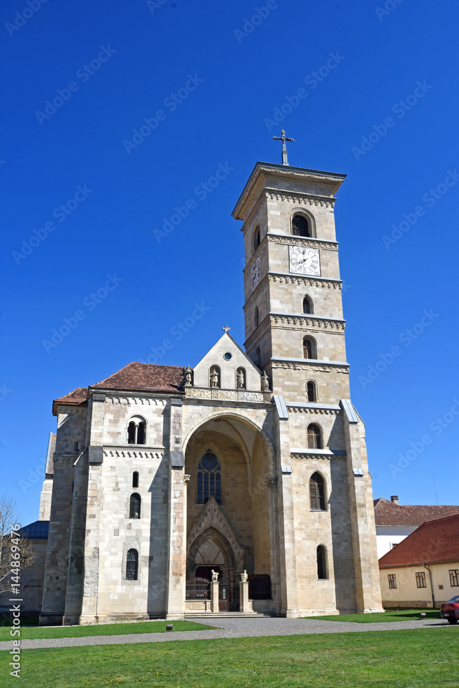 St. Michael's Cathedral in Citadel of Alba Iulia, Transylvania, Romania