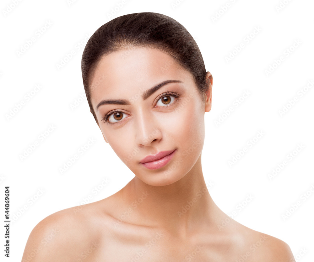 Beautiful indian girl with perfect skin, clean face Beautiful indian girl with perfect skin, clean face