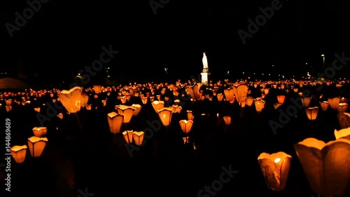 procession à Lourdes photo