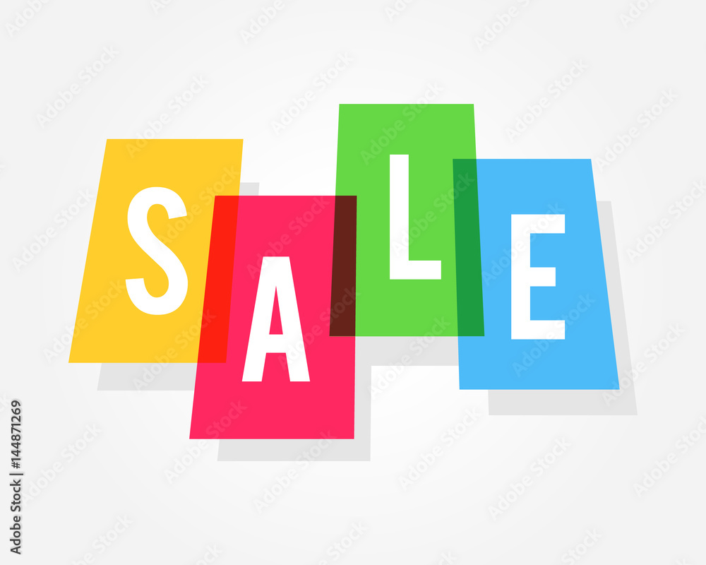 colorful Sale design concept, banner design strategy colorful Sale design concept, banner design strategy